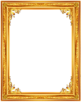 marco de fotos dorado